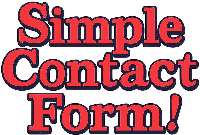 Simple Contact Form